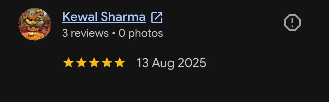 Google patient review of Spectrum Advanced Dental Care — original supplied screenshot