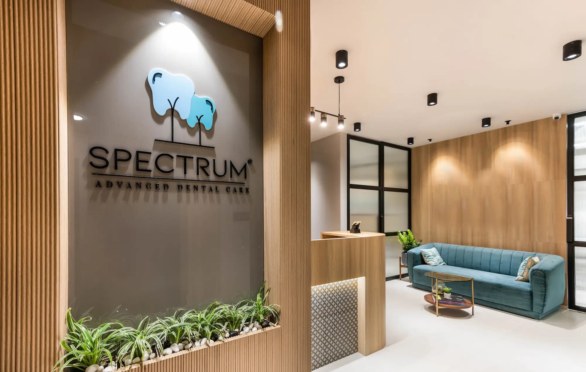 spectrum dental clinic lobby child friendly in Khar West 