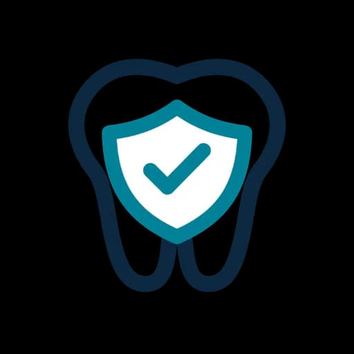 Preventive dentistry — protected tooth icon